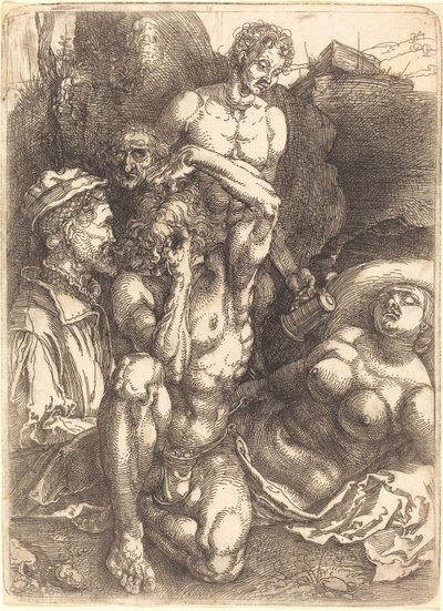 Verzweifelter Mann von Albrecht Dürer